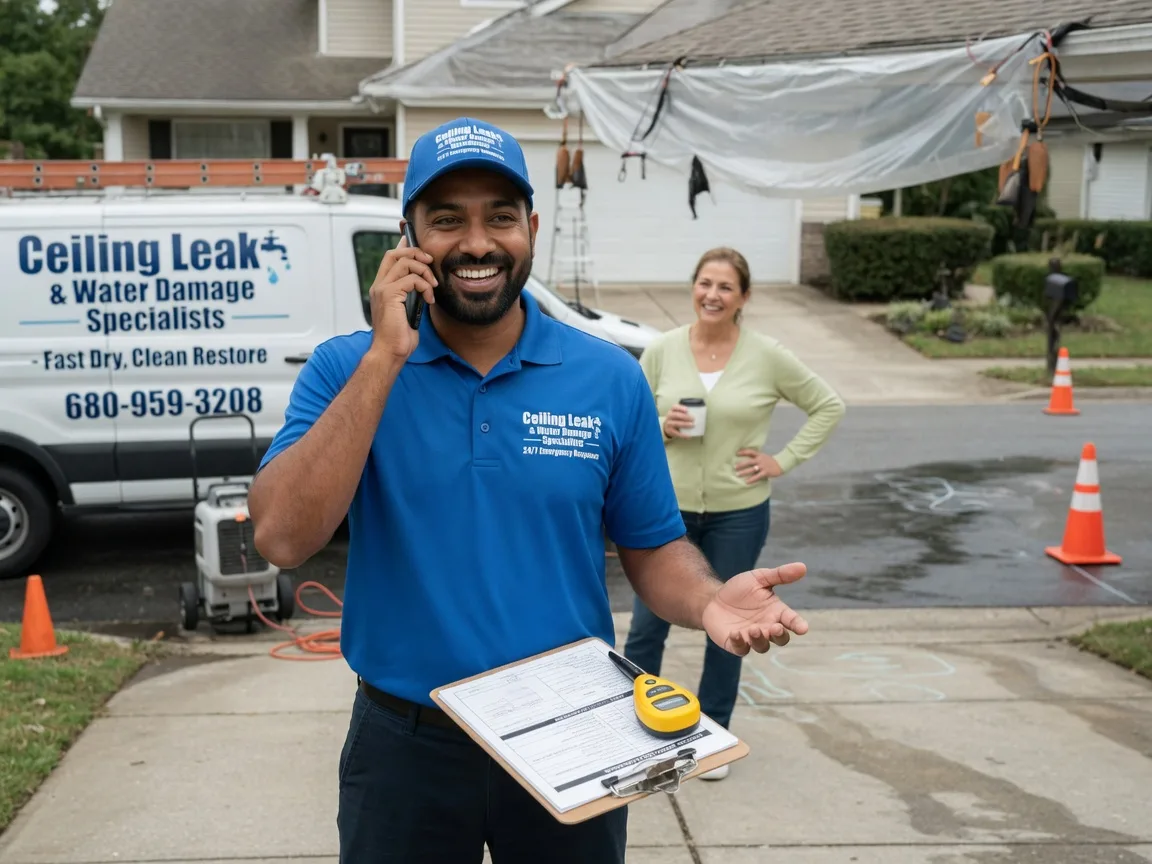 Ceiling Leak Cleanup Smithland, IA FAQs